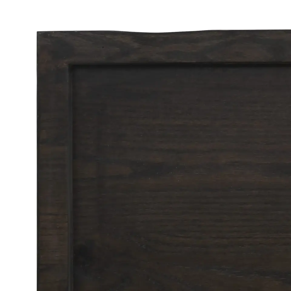vidaXL - Tafelblad - Bruin - Eikenhout - 100 x 50 x 4 cm