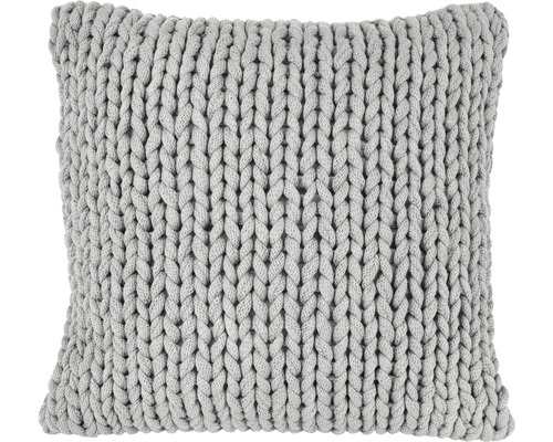 Decoratief kussen Marlin 50x50 cm lichtgrijs