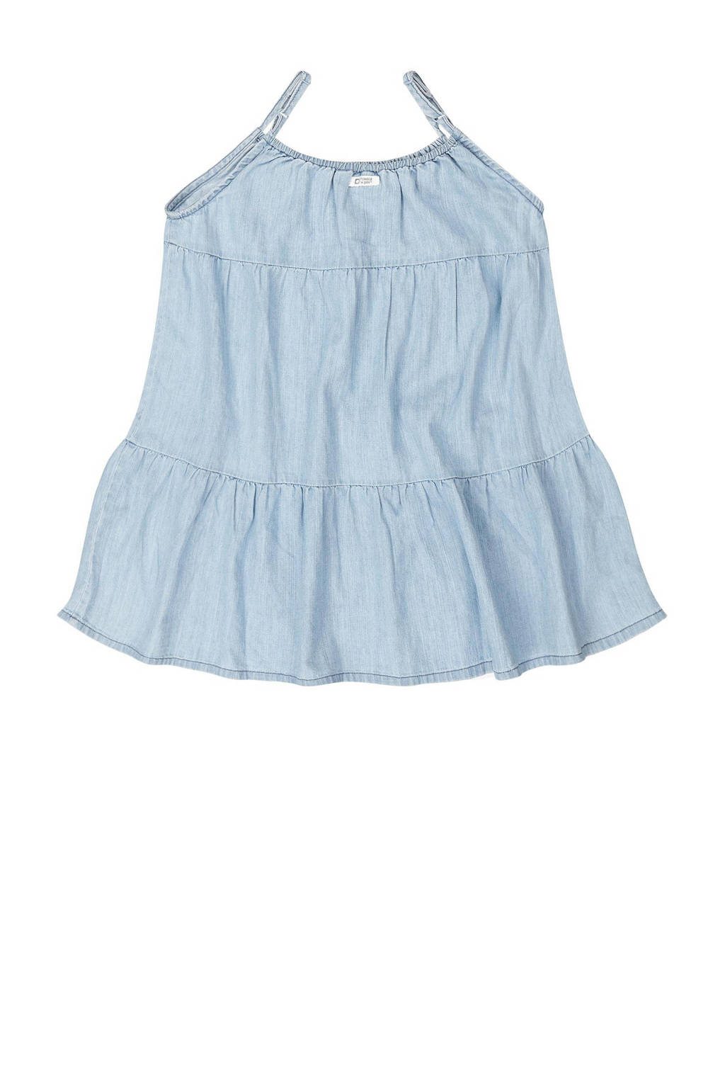Tumble 'n Dry trapeze jurk Cape Coral denim light stonewash