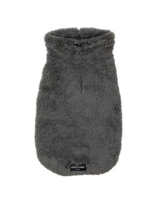 Fuzzyard Turtle Teddy Sweater Donkergrijs - Hondenkleding