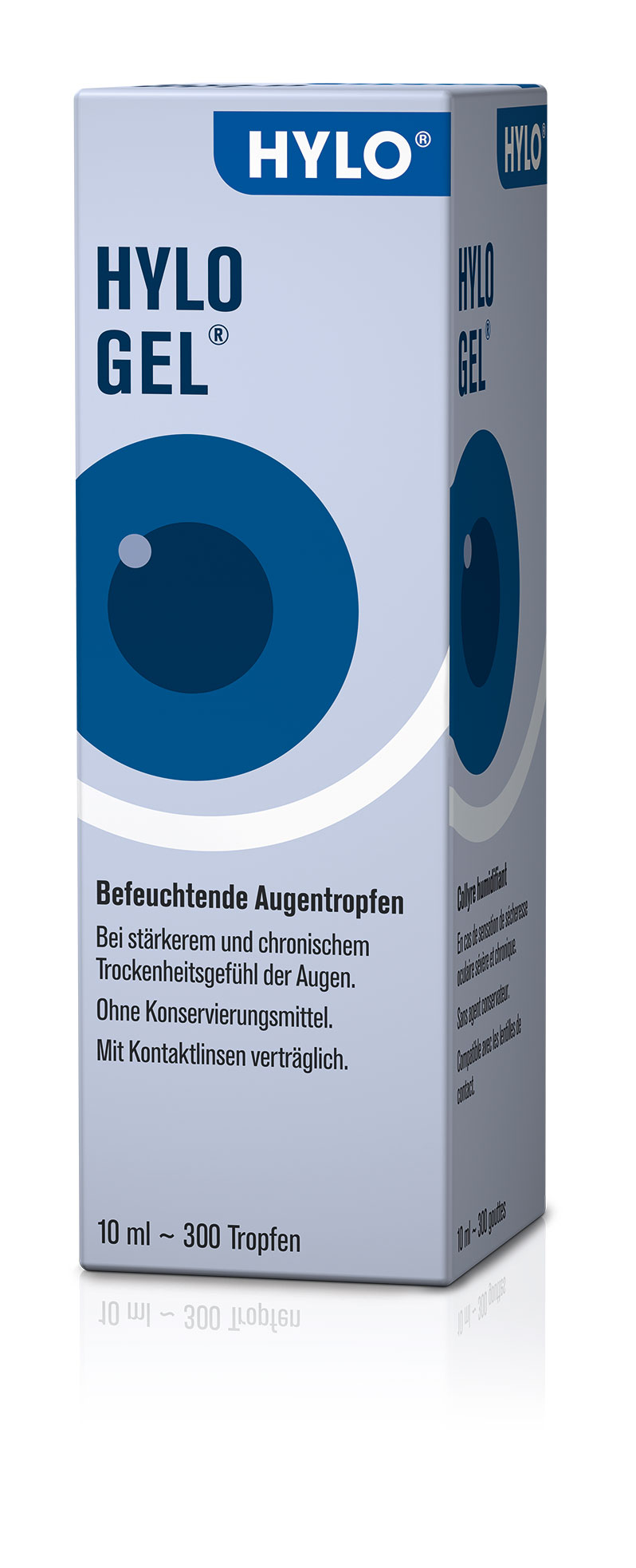 HYLO GEL 0.2 %<br>10 ml, Flasche, Augentropfen, Lösung