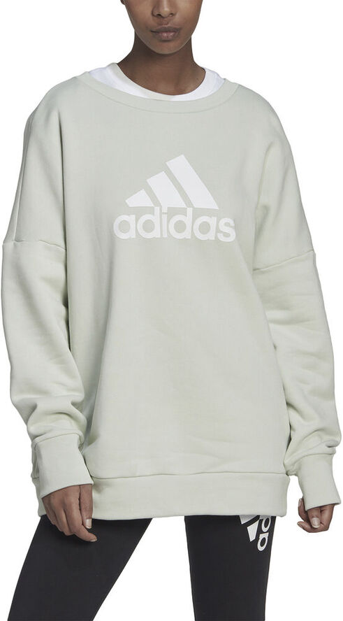 adidas Future Icons Badge of Sport sweatshirt Hvid