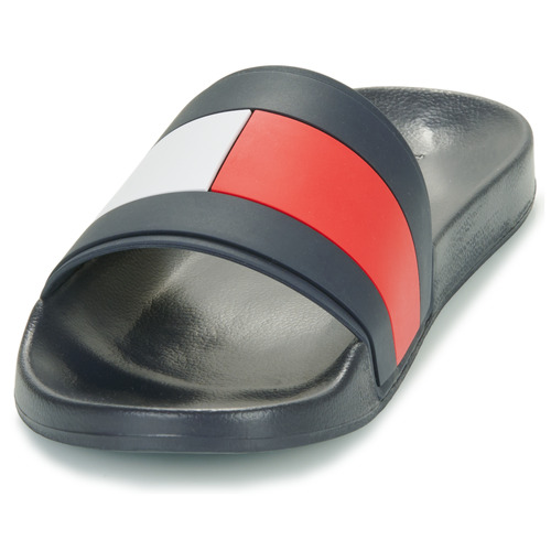Tommy Hilfiger - RUBBER TH FLAG POOL SLIDE - Marine