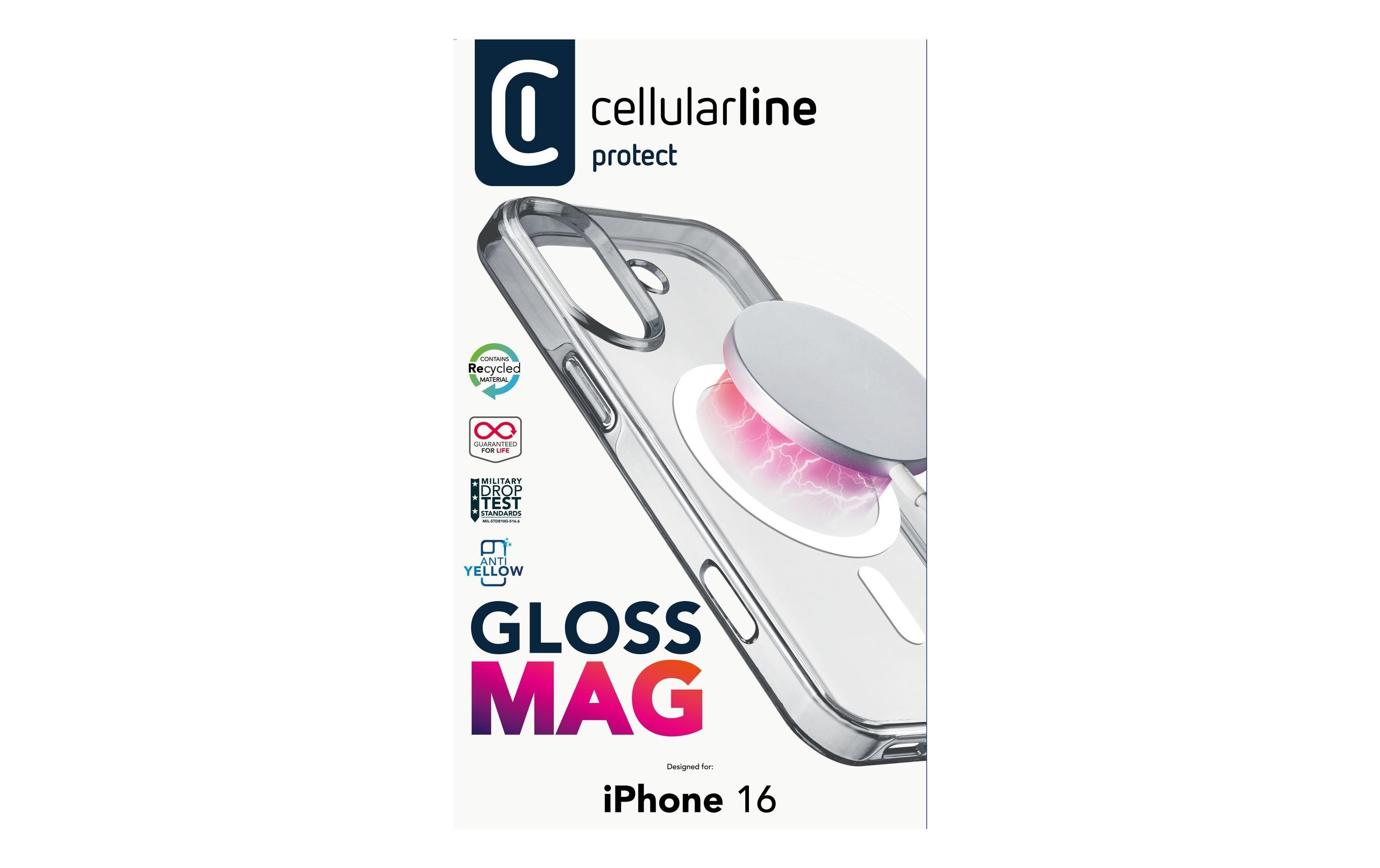 Back Cover Gloss Case iPhone 16 TransparentSchutzhülle für das Apple iPhone 16