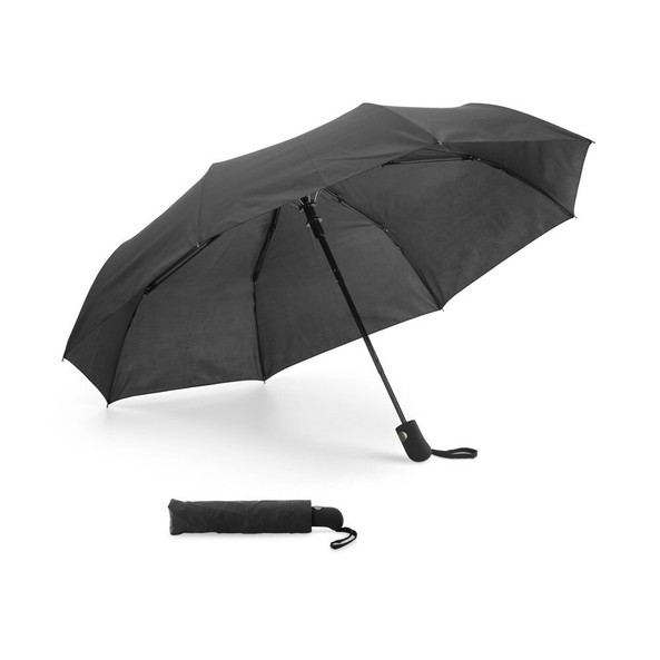 hi!dea 99144 - Parapluie pliant en pongee 190T avec ouverture automatique