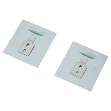 Haceka ophangset spiegel 2 stuks max. 6 kg8 x 10 cm metaal