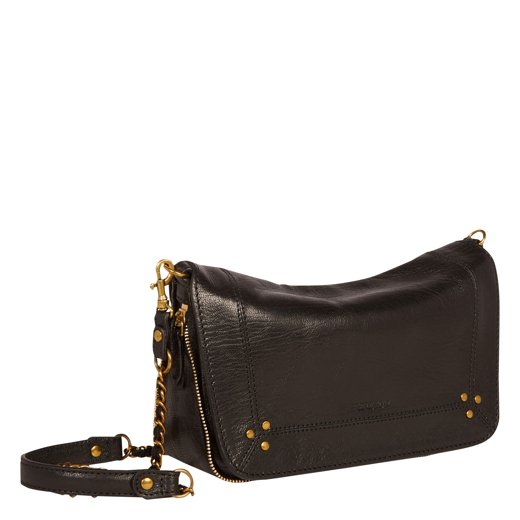 BOBI S - Sac bandoulière en cuir| Noir