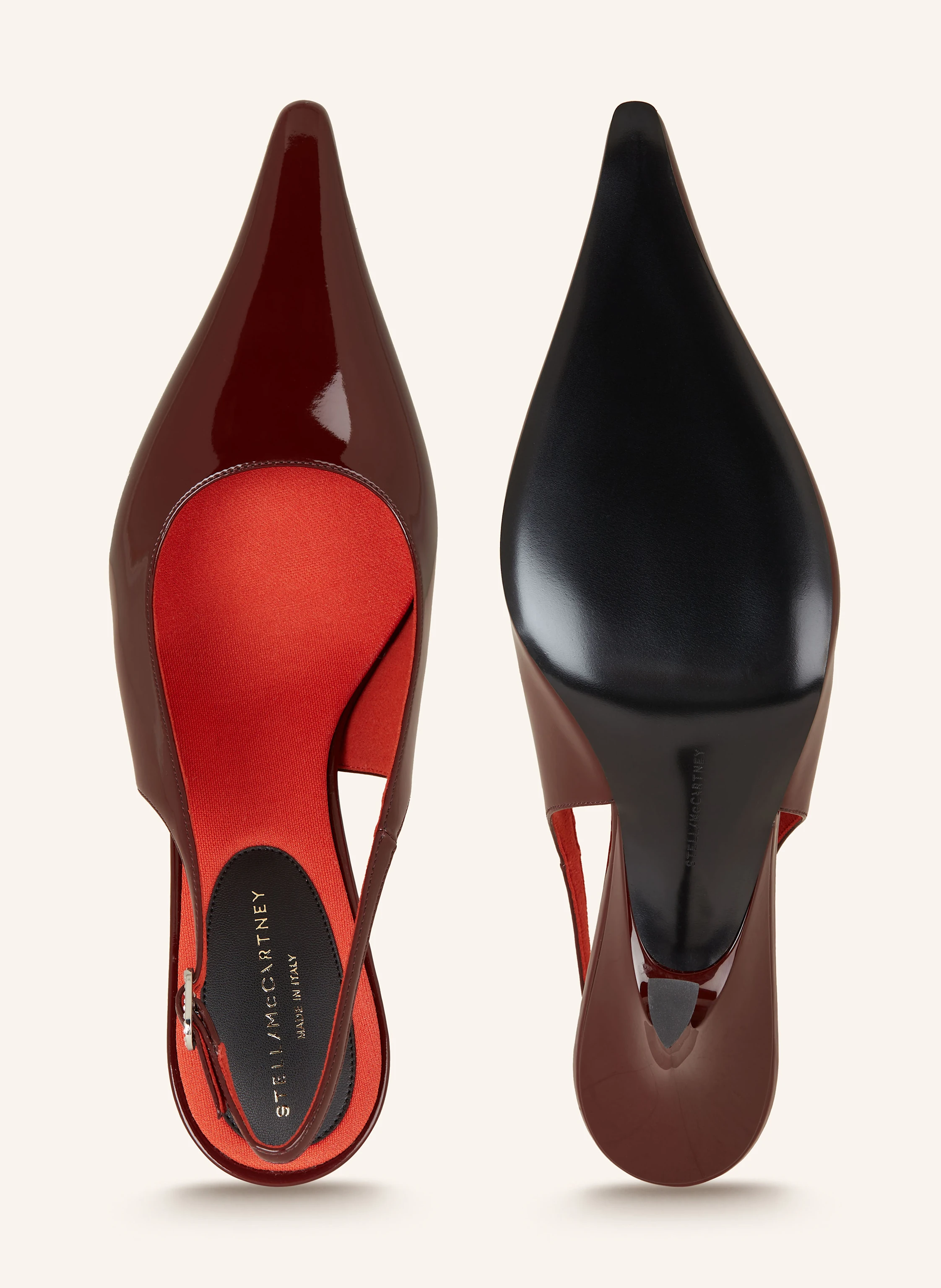 STELLA McCARTNEY Slingpumps ELSA mit Schmucksteinen