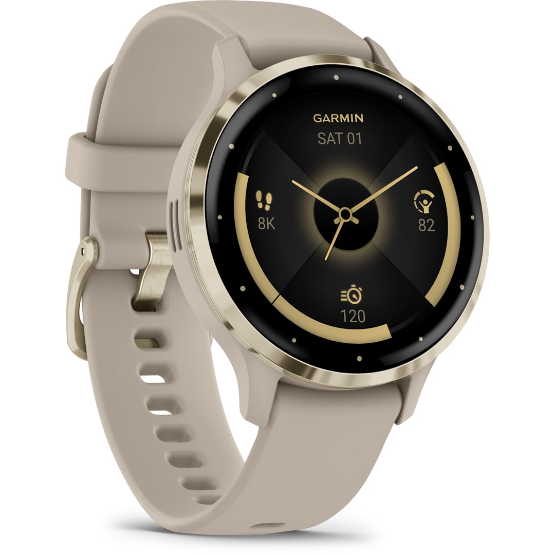 Garmin Venu 3S Smartwatch French Gray / Softgold