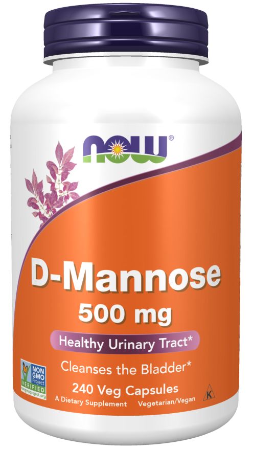 Now Foods D-Mannosa 500mg