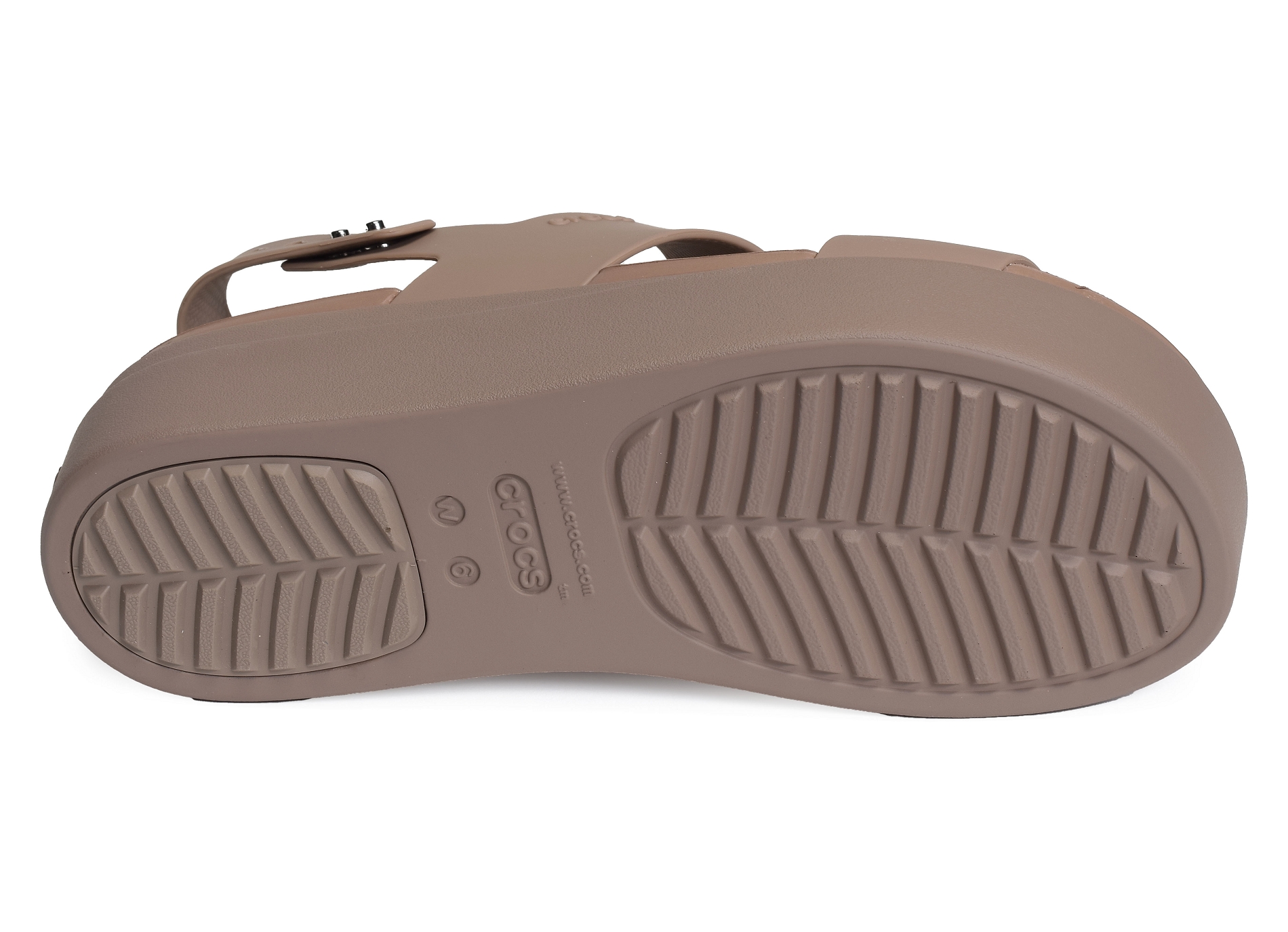 Brooklyn low wedge taupe