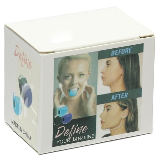 2-Pak Kjeven trener / Jawline Exerciser - Trening for Ljevemusklene