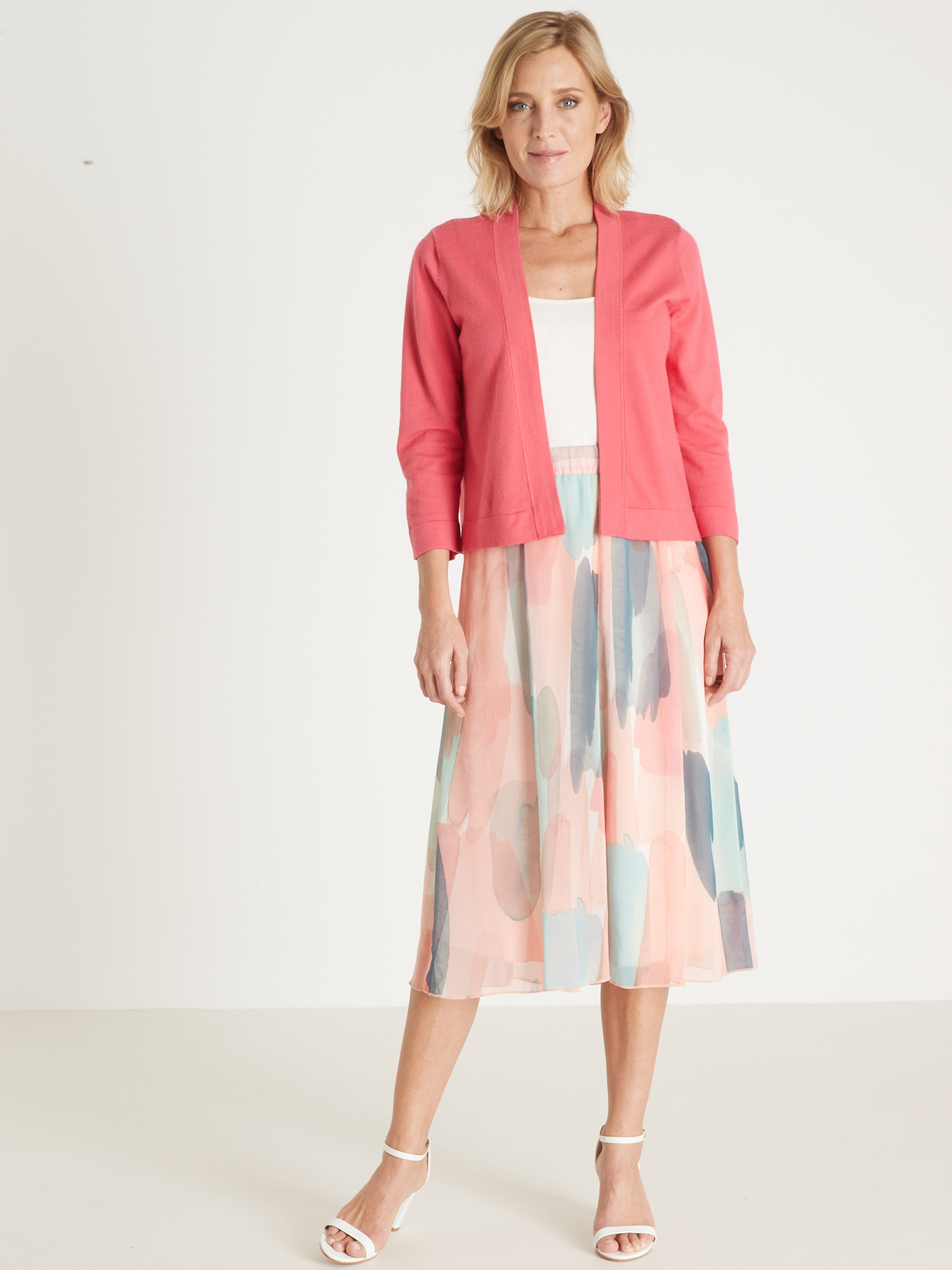 Gilet boléro manches 3/4