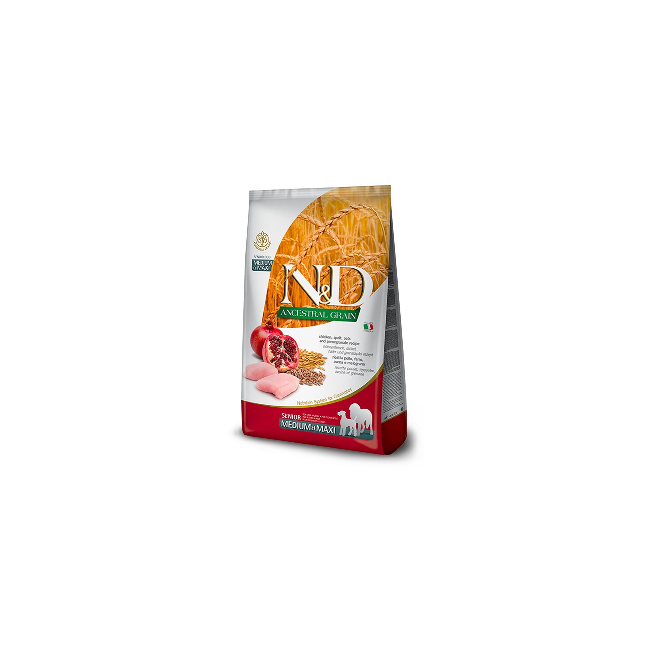 N&D Farmina Ancestral Grain Medium/Maxi Senior 12 kg