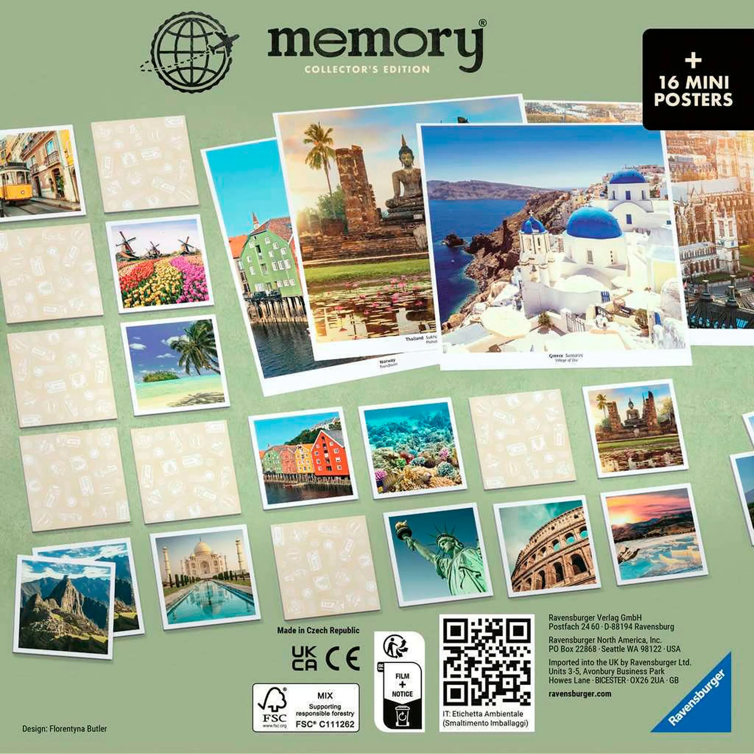 Ravensburger Collector's memory® Schönste Reiseziele