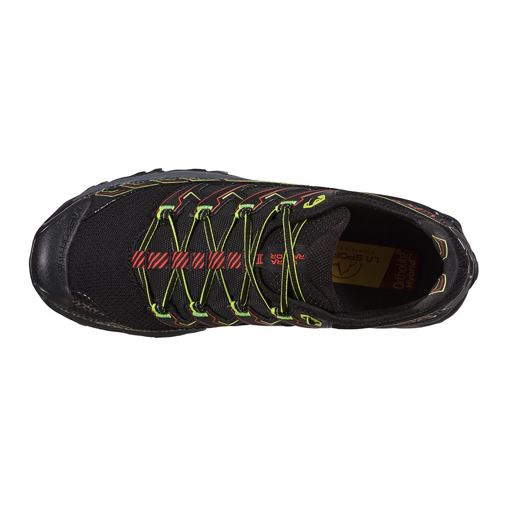 La Sportiva ULTRA RAPTOR II - Chaussures de trail Homme black/neon