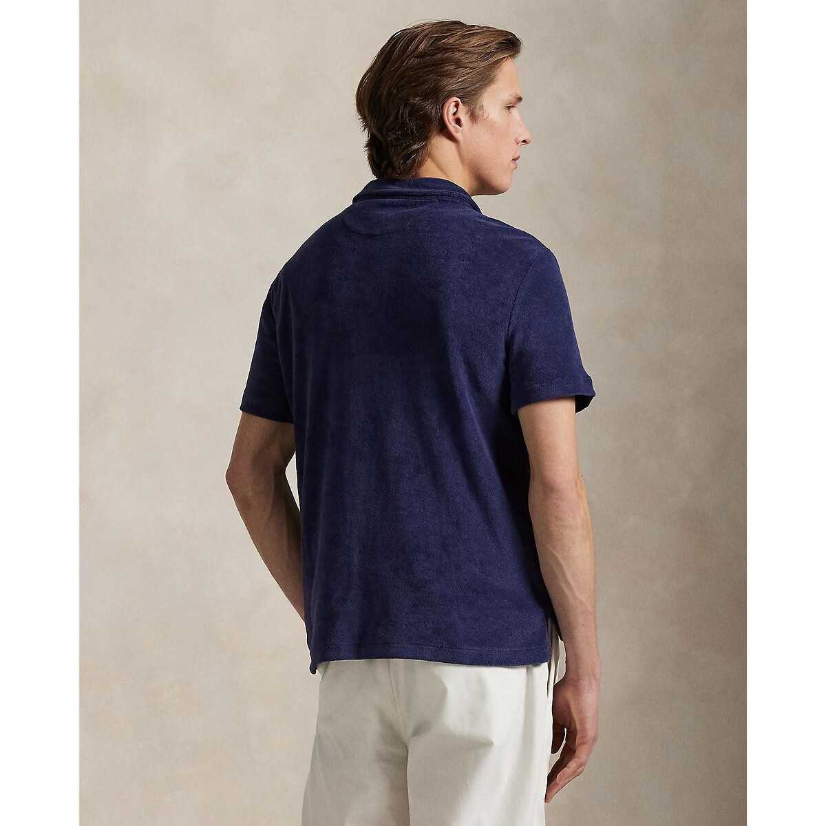 POLO RALPH LAUREN<br>Polo de algodão ultraleve Spa Terry