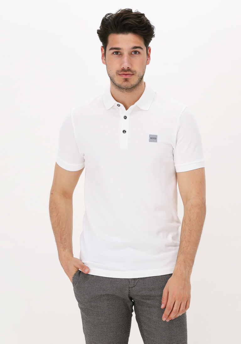 BOSS witte boss polo passenger 10193126 01