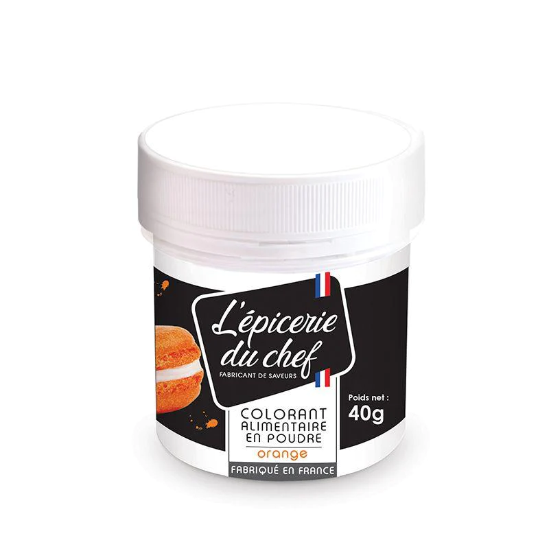 Colorant alimentaire en poudre orange 40 g Scrapcooking