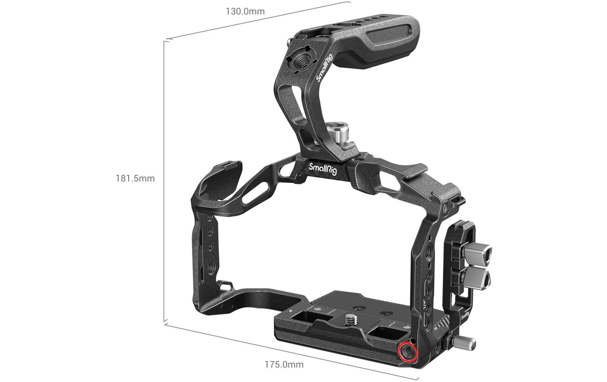 Cage «Black Mamba» Kit Canon EOS R5 C<br>«Black Mamba» Handheld-Kit für Canon EOS R5 C