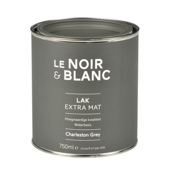 Le Noir & Blanc lak extra mat charleston grey 750 ml