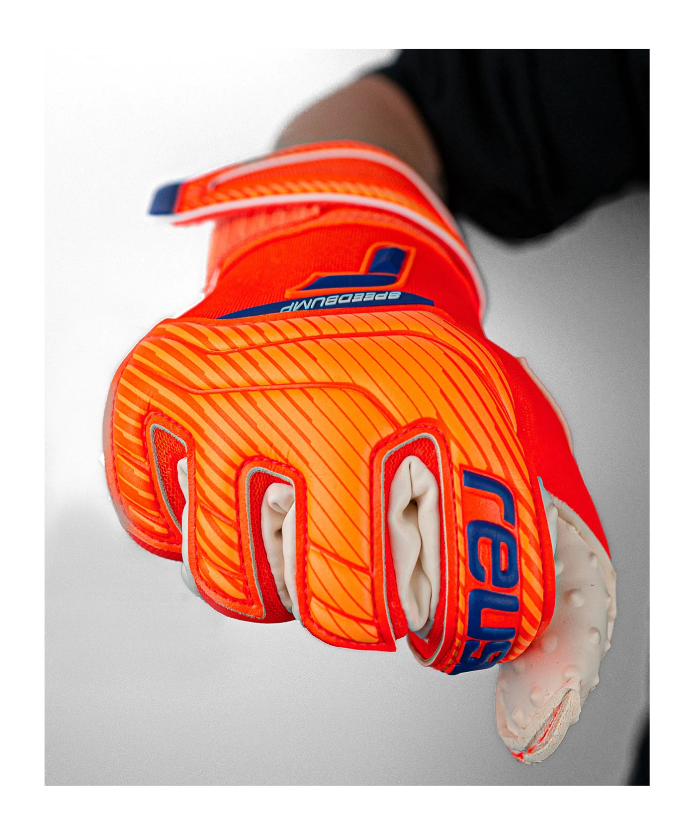 Reusch Attrakt SpeedBump TW-Handschuhe Orange Blau F2290
