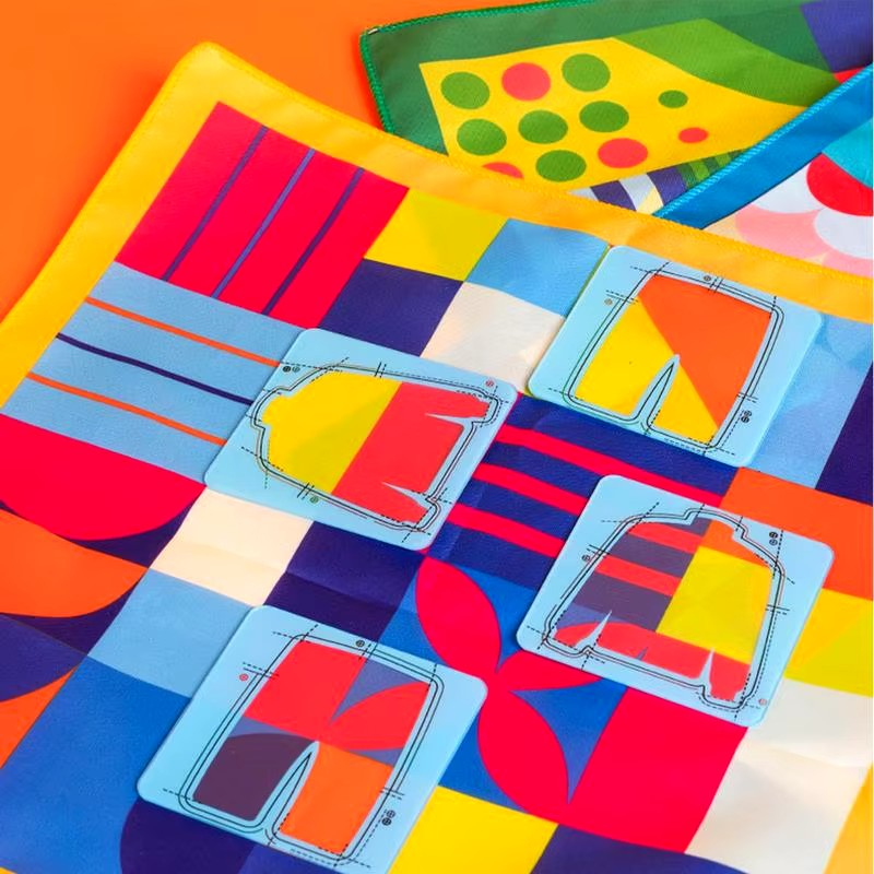 (47-tlg. Set) Matching Spiel Puzzle Formpassendes Lern Spielzeug Gehirn Training für Kinder / Erwachsene - Bunt