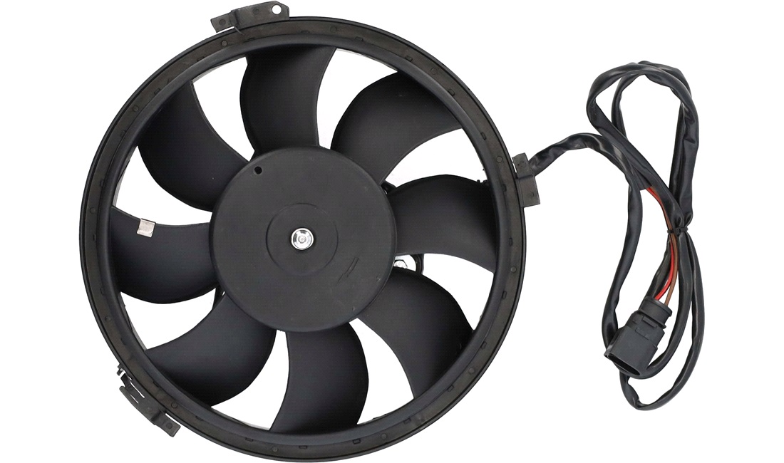 Ventilator, motorkøling