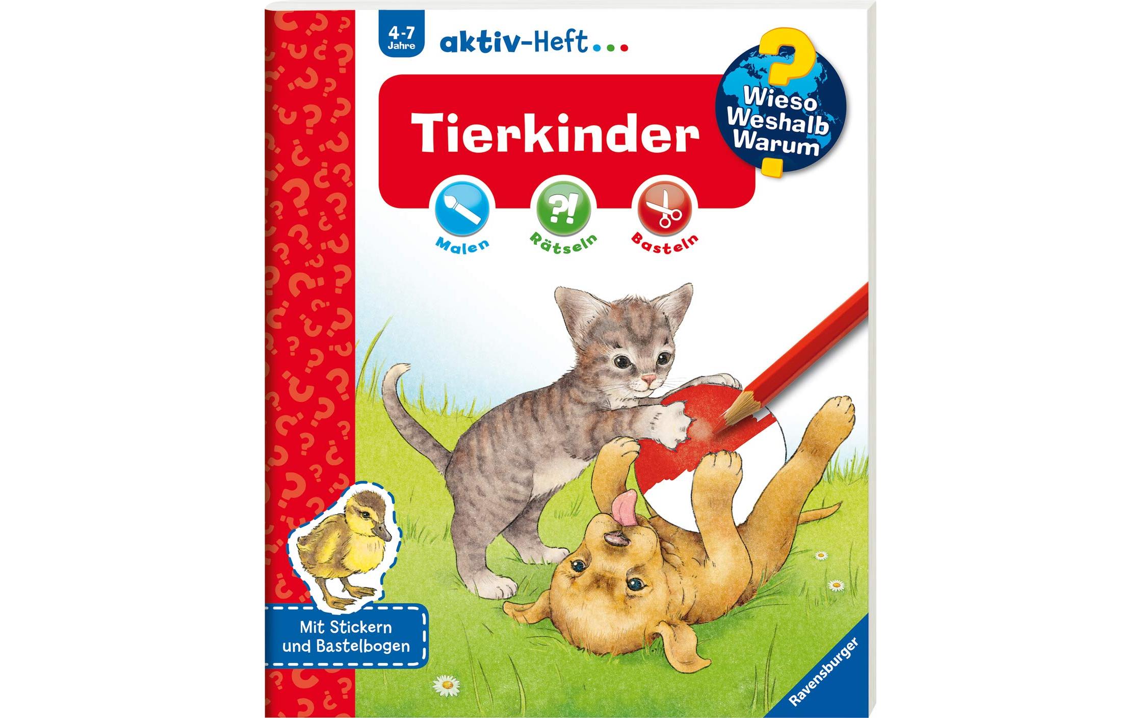 Kinder-Sachbuch WWW Aktiv-Heft TierkinderKinder-Sachbuch