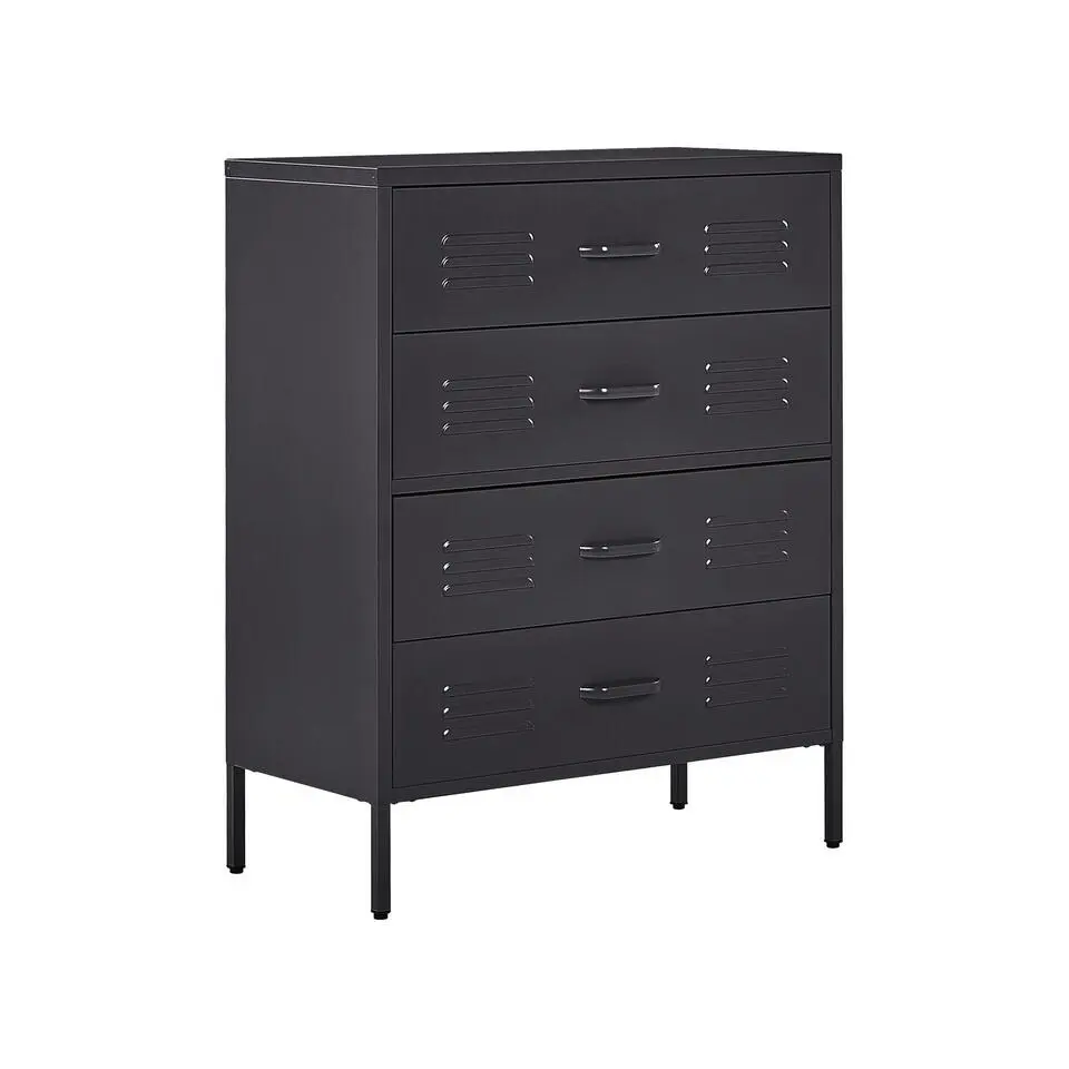 ENAGO - Commode - Zwart - Staal