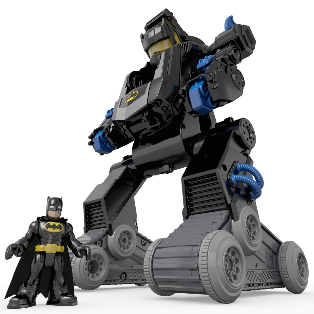 Imaginext DC Super Friends ferngesteuerter, transformierbarer Batbot