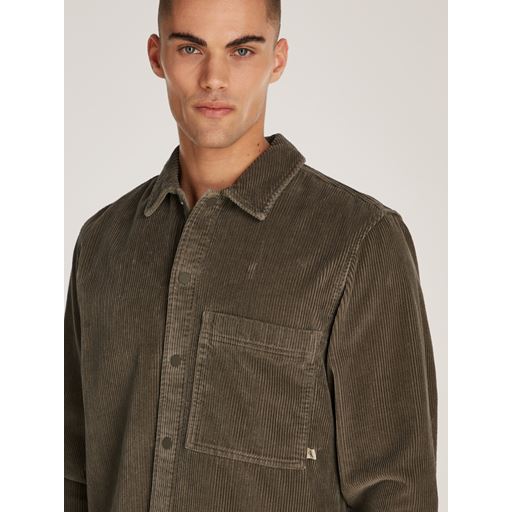 Calvin Klein Jeans Corduroy Overshirt, Tarmac, XL