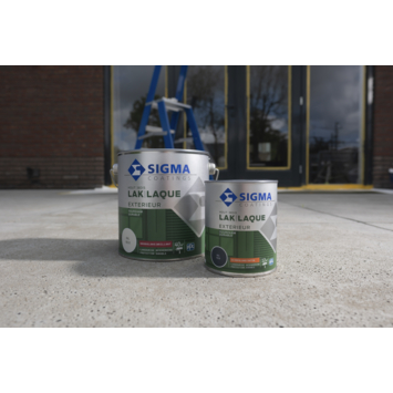 Sigma Exterieur buitenlak hoogglans RAL 3005 wijnrood 750 ml