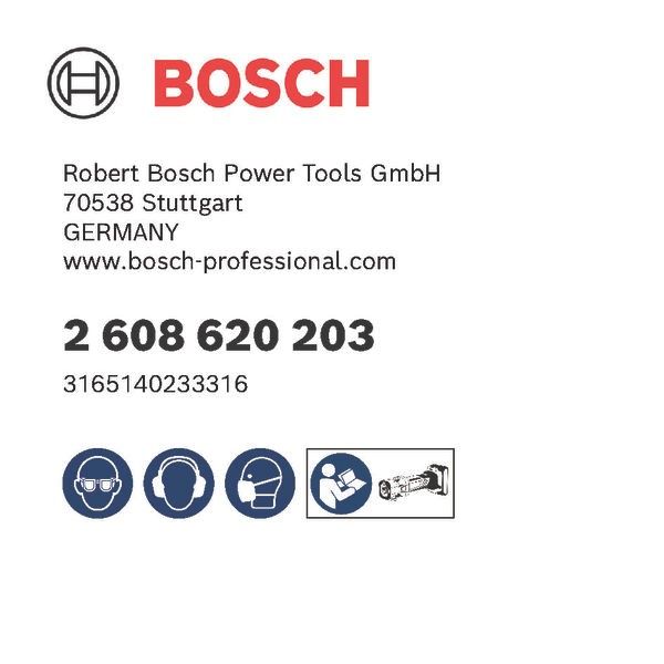 Bosch 2608620203 5x universeel frees HSS