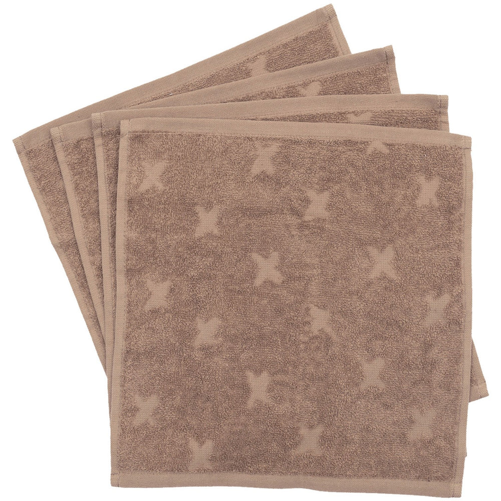 Køb Müsli Walnut Vaskeklude 4-Pak