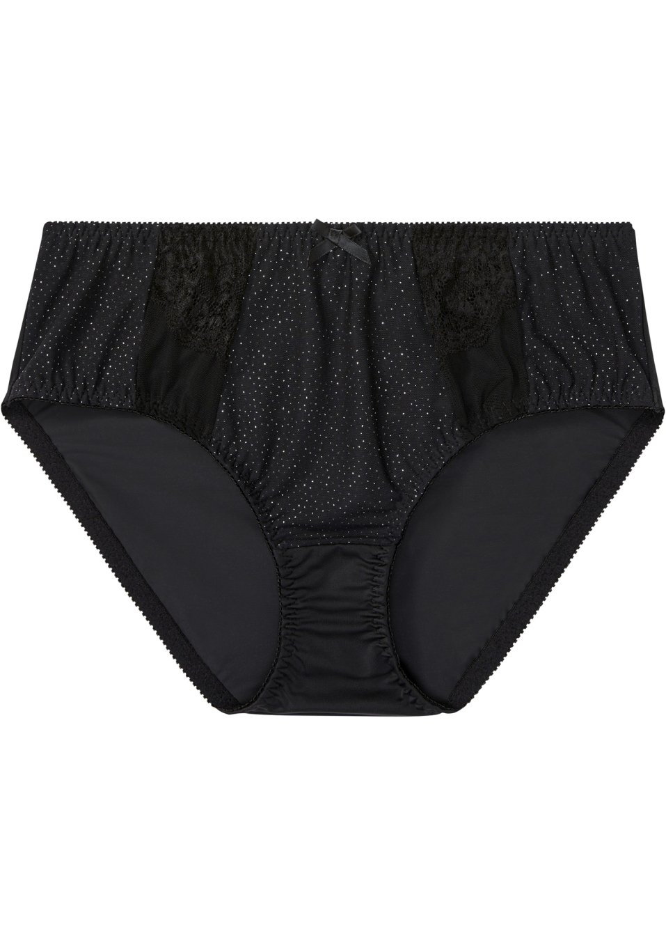 Maxi slip avec mesh brillant