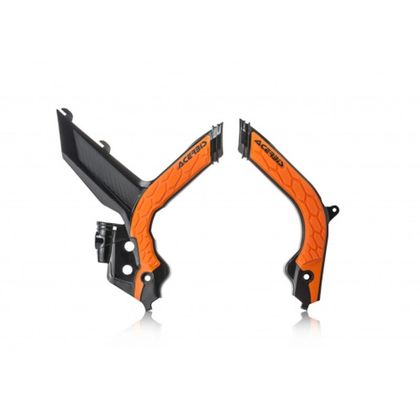 Protège cadre Acerbis x grip - Noir / Orange