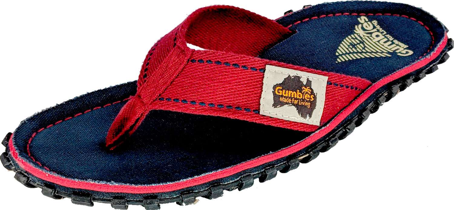 Gumbies Navy Coast Zehenstegsandale