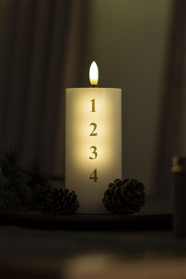 Sirius Sille advent, guld Warm white