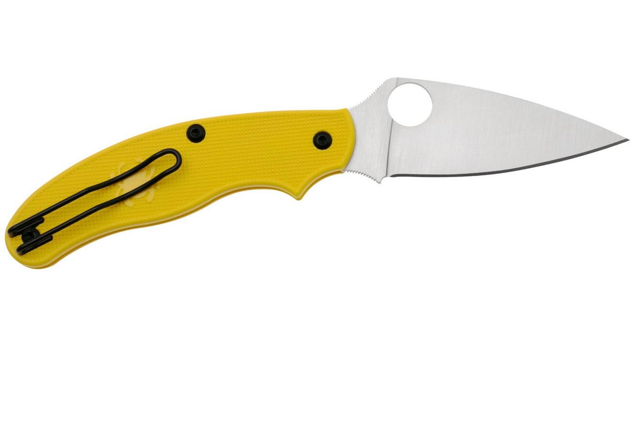 Spyderco UK Penknife Salt MagnaCut C94PYL Yellow zakmes