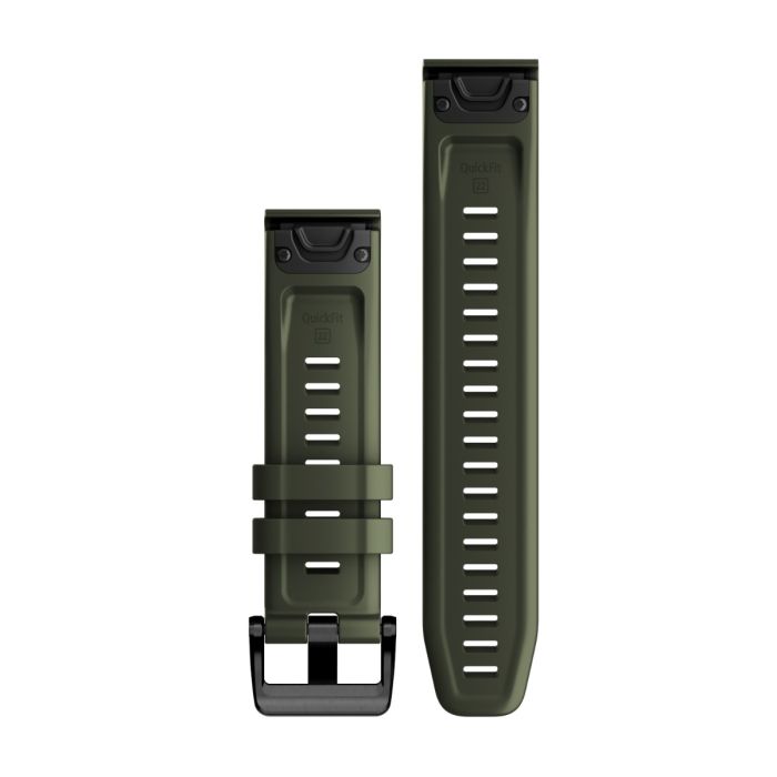 Garmin Unisex Tilbehør til ure/armbånd QuickFit® 22 Strap (Silicone) Grøn