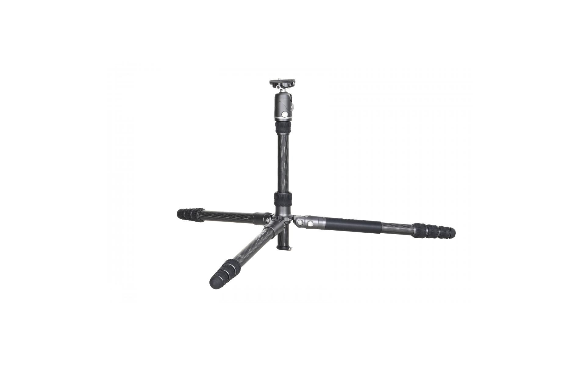 Stativ Kit FBAT24CVX25 Bat<br>Stativ-Kit mit Kugelkopf, Schnellwechselplatte, Tasche, Inbusschlüssel und Spikes