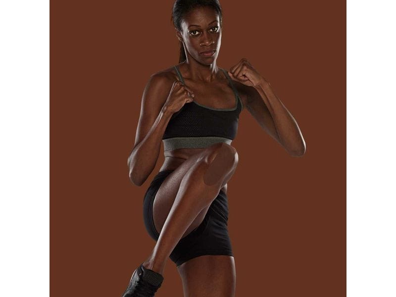 K-Tape My Skin dark brown 5 cm x 5 m Atmungsaktives Kinesiology Tape für Muskeln und Gelenke