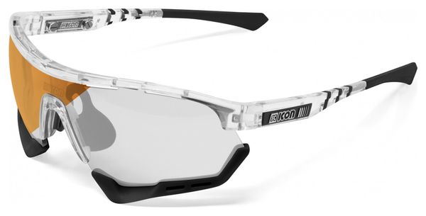 Scicon Sports Aerotech SCN XT Photochromic XL Lunettes De Soleil De Performance Sportive (Miroir De Bronze Photocromique Scnxt/Briller)