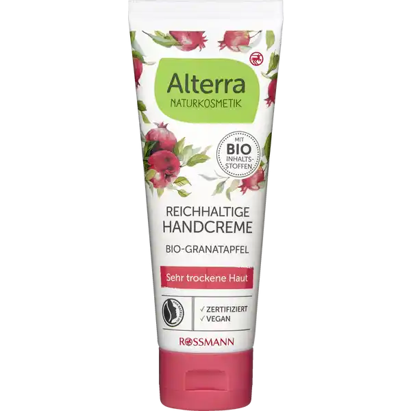 Reichhaltige Handcreme Bio-Granatapfel