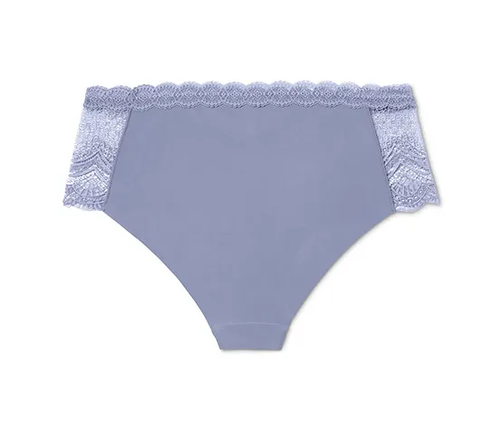 Midrise-Panty, fliederblau