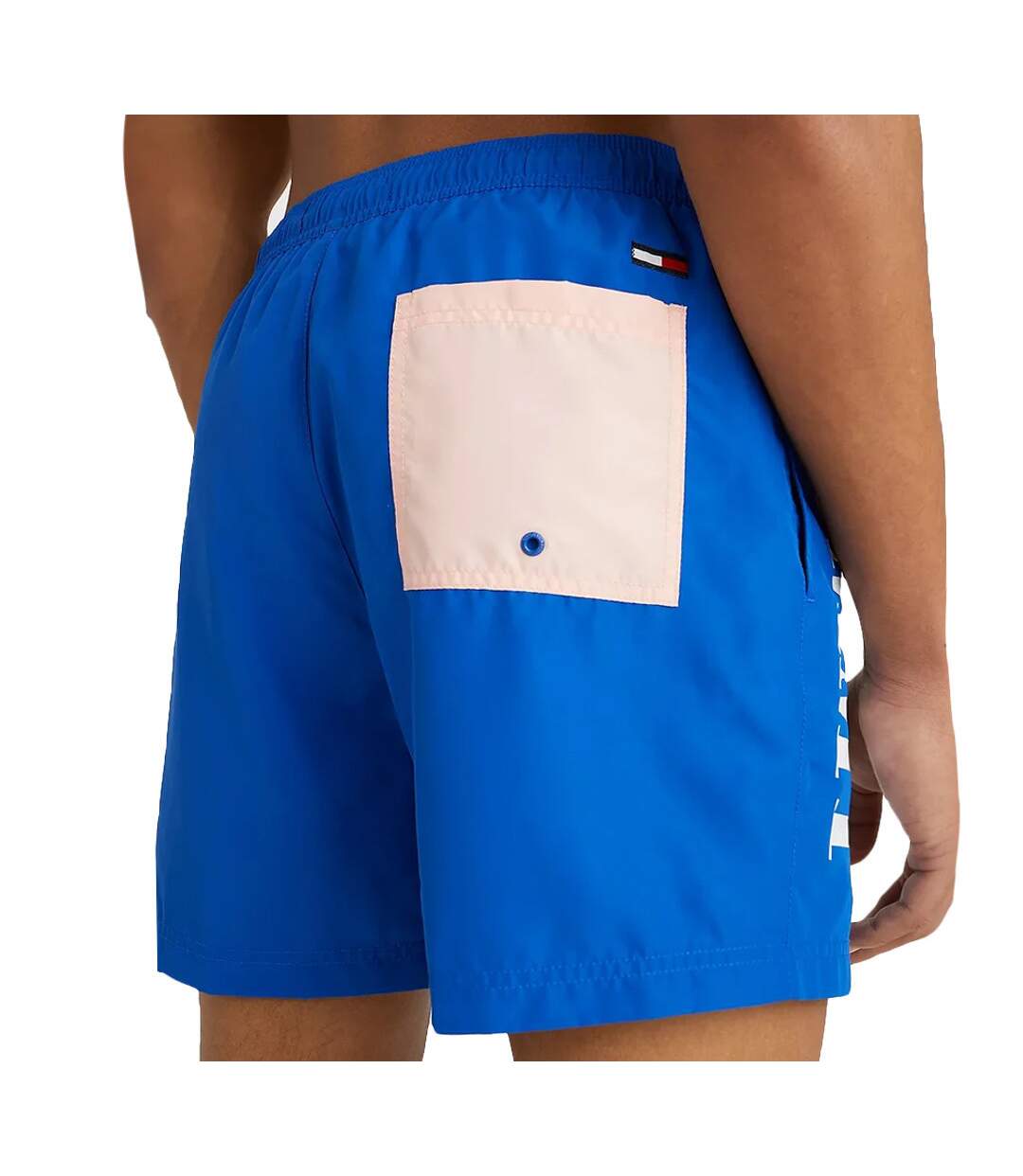 Short de bain Bleu/Rose Homme Tommy Hilfiger Drawstring