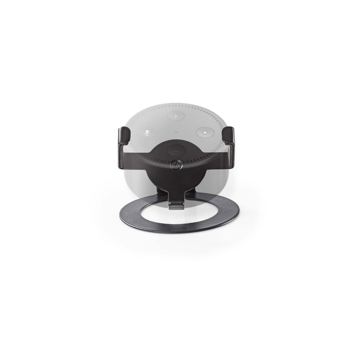 Nedis Speaker Mount | Kompatibel med: Amazon Echo Dot | Bord | 1 kg | Fort | Stål | Sort