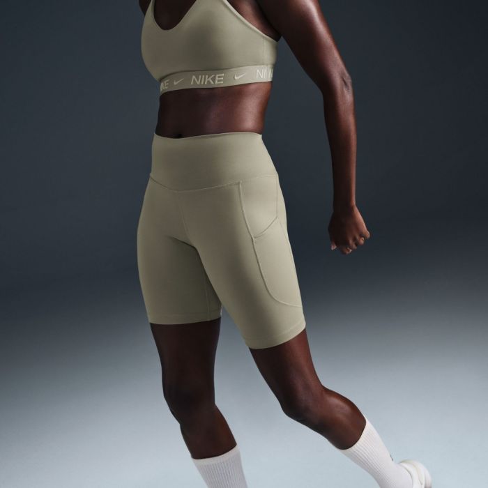 Nike Dame Korte tights Dri-FIT One High-Waisted 8in Short Tight Grøn