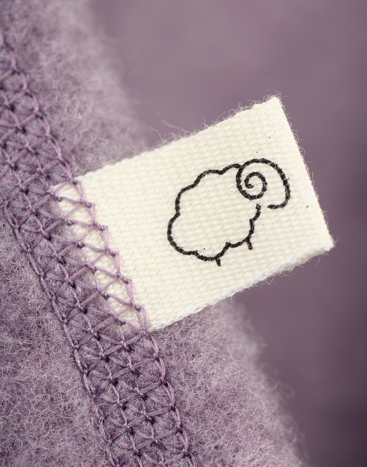 Fleecevest van merinowol voor baby's
